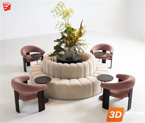 Cafe Furniture Skp Files 